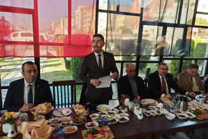 CHP Nazilli İlçe Örgütü, gazetecileri kahvaltıda ağırladı