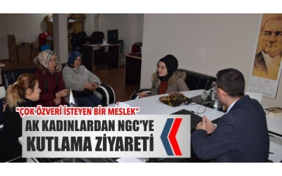 AK Kadınlardan NGC'ye kutlama ziyareti